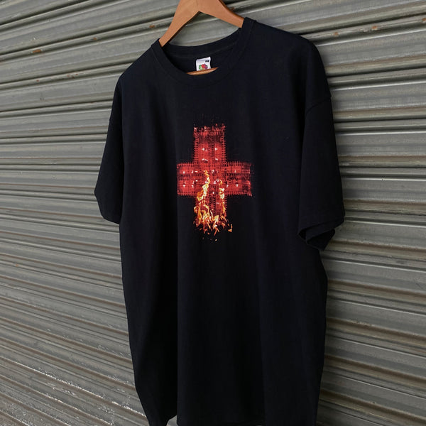 古着【FRUIT OF THE LOOM】RammsteinバンドTシャツ