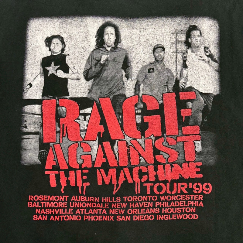 【古着Tシャツ】音楽 Rage Against the Machine "99tour" bootleg