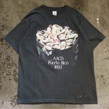 【古着Tシャツ】グッドレギュラー 90s FRUIT OF THE LOOM AACD Puerto Rico 1997