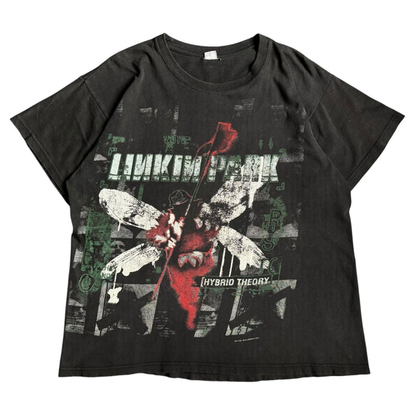【古着Tシャツ】00's 音楽 LINKIN PARK "Hybrid Theory" Bootleg