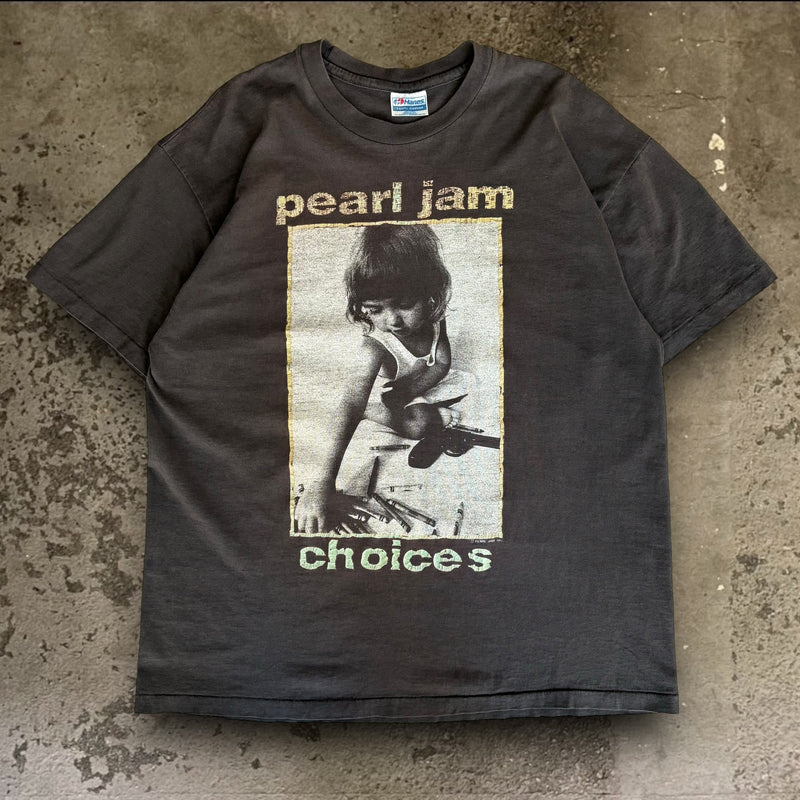 【古着Tシャツ】音楽 Pearl Jam "Choices"