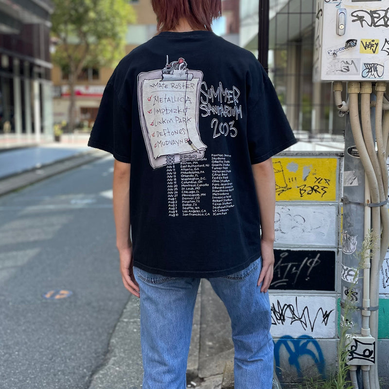 古着03s【TENNESSEE RIYER】SUMMER SANITARIUM TOUR Tee