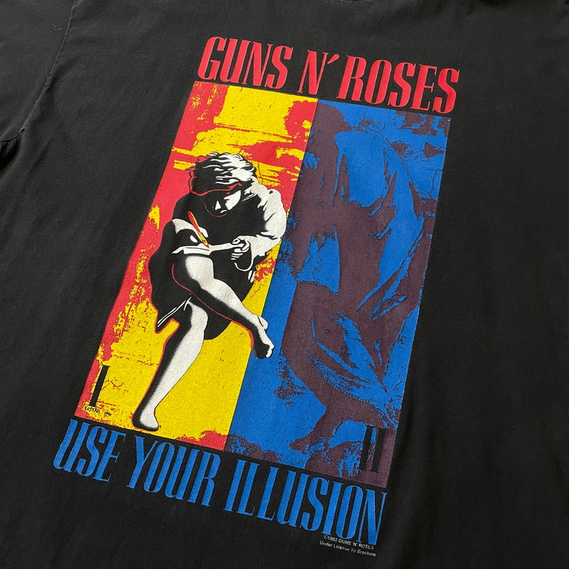 【古着Tシャツ】音楽 90s GUNS N’ ROSES USE YOUR ILLUSION