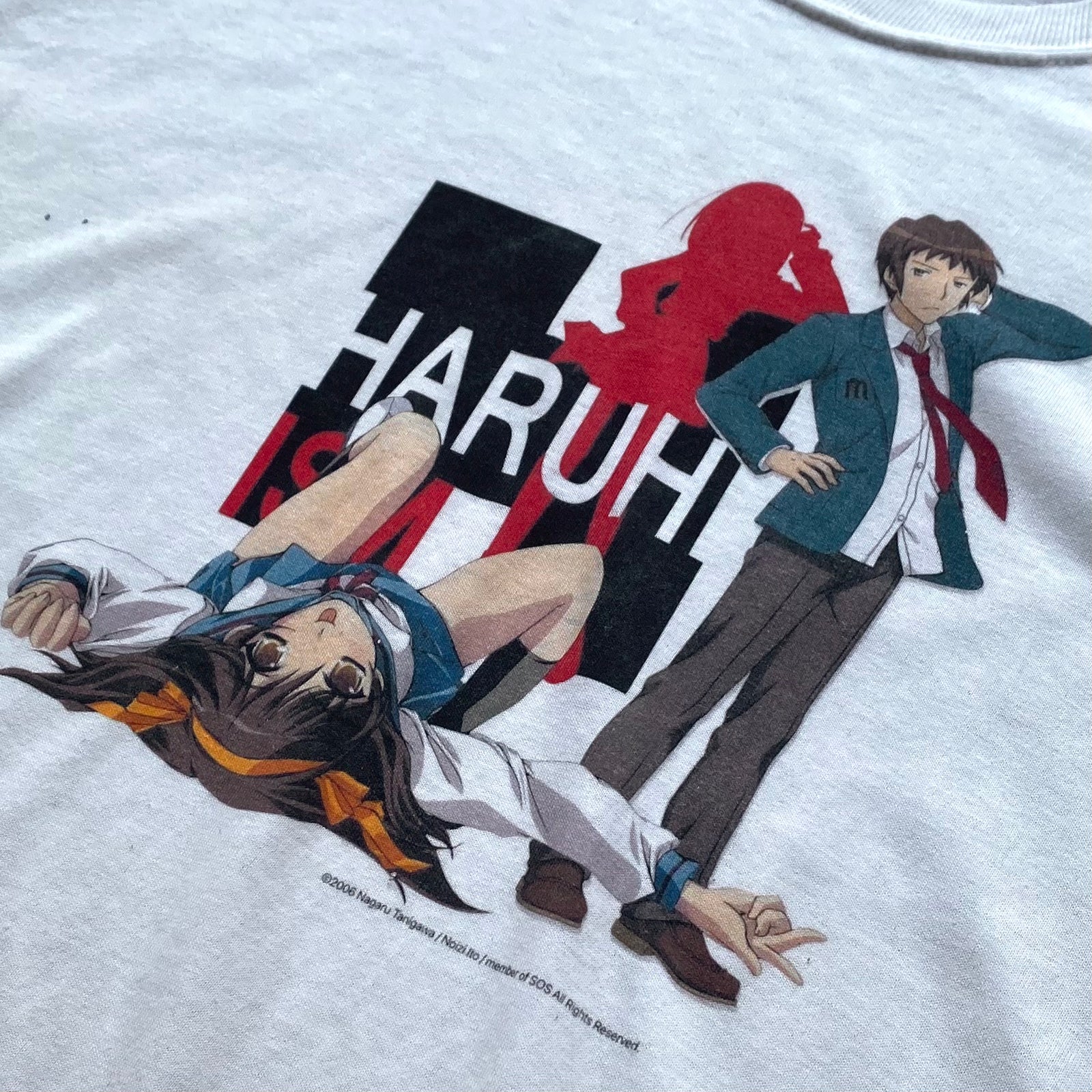 【古着Tシャツ】アニメ 涼宮ハルヒの憂鬱｜ヴィンテージ（古着）専門通販ショップ古着屋Yutori