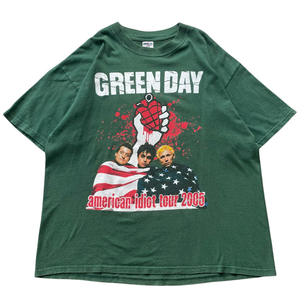 ビンテージGREENDAYオリジナルMurino赤Tシャツコピーライト入りXL ビンテージGREENDAYオリジナルMurino赤Tシャツコピーライト入りXL