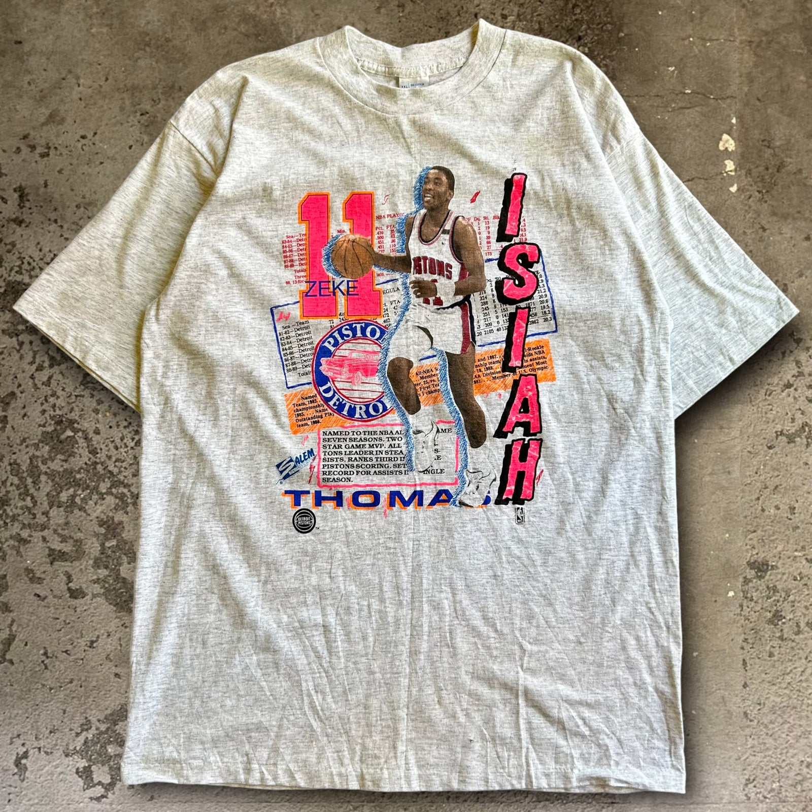 古着 90s【SALEM】NBA ISIAH THOMAS deadstock｜ヴィンテージ（古着