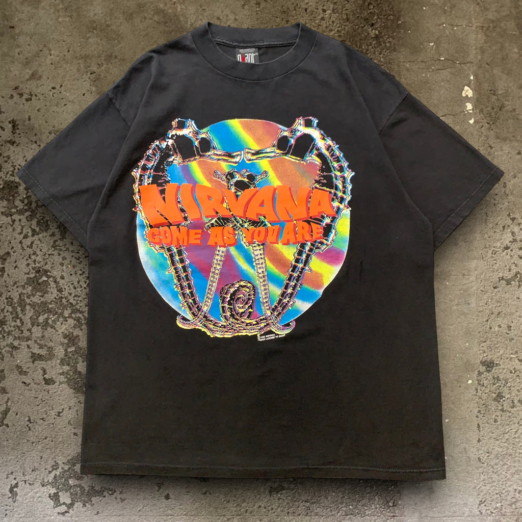 古着 90s【GIANT by TULTEX】NIRVANA 