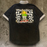 【古着】90's GIANT Mechanic shirt "METALLICA"