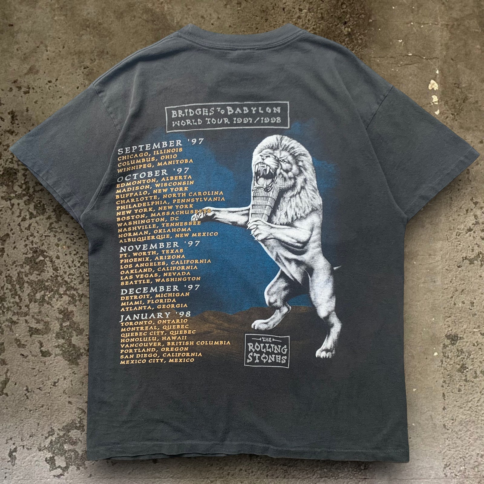 【値引き交渉不可商品】古着90s Rolling Stone anvil USA 古着 90s【ANVIL】The Rolling Stones 