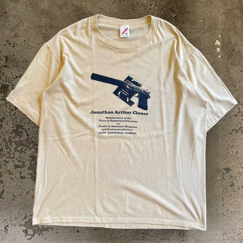 古着90s【JERZEES】プリントデザインTシャツ