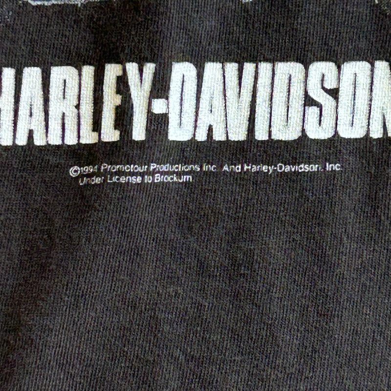古着 90s【BROCKUM】ROLLING STONES × HARLEY-DAVIDSON