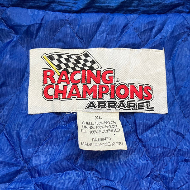 【古着】00's RACING CHAMPIONS ナイロンレーシングジャケット